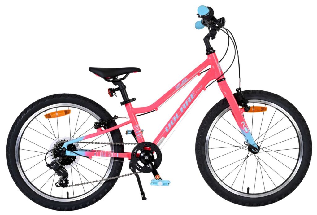 Volare Milano Kinderfiets – Meisjes- 20 inch – Roze – 6 versnellingen