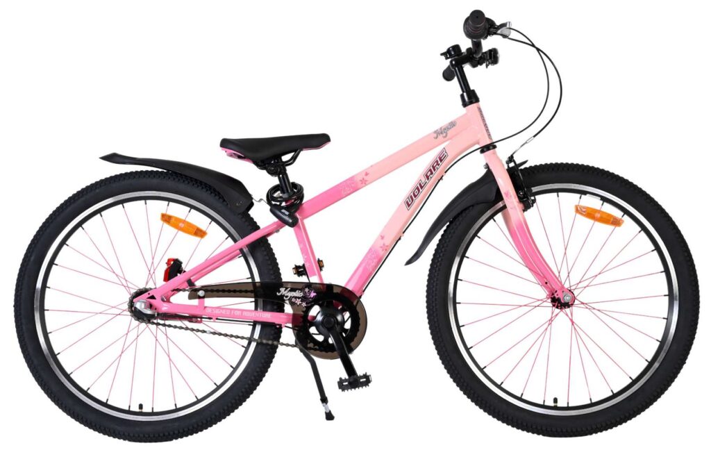 Volare Mystic Kinderfiets – 24 inch – Roze – Shimano Nexus 3