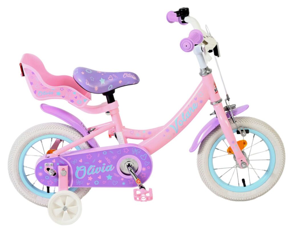 Volare Olivia Kinderfiets – Meisjes – 12 inch – Roze