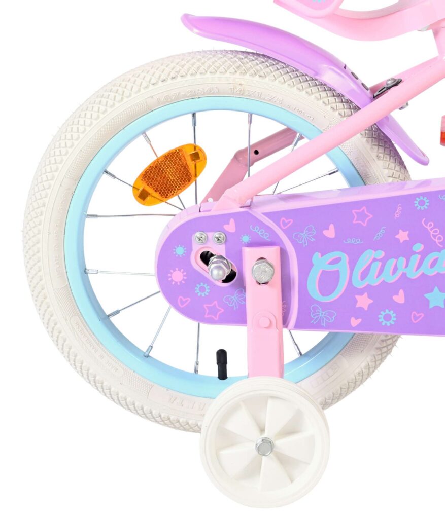 Volare Olivia Kinderfiets – Meisjes – 14 inch – Roze