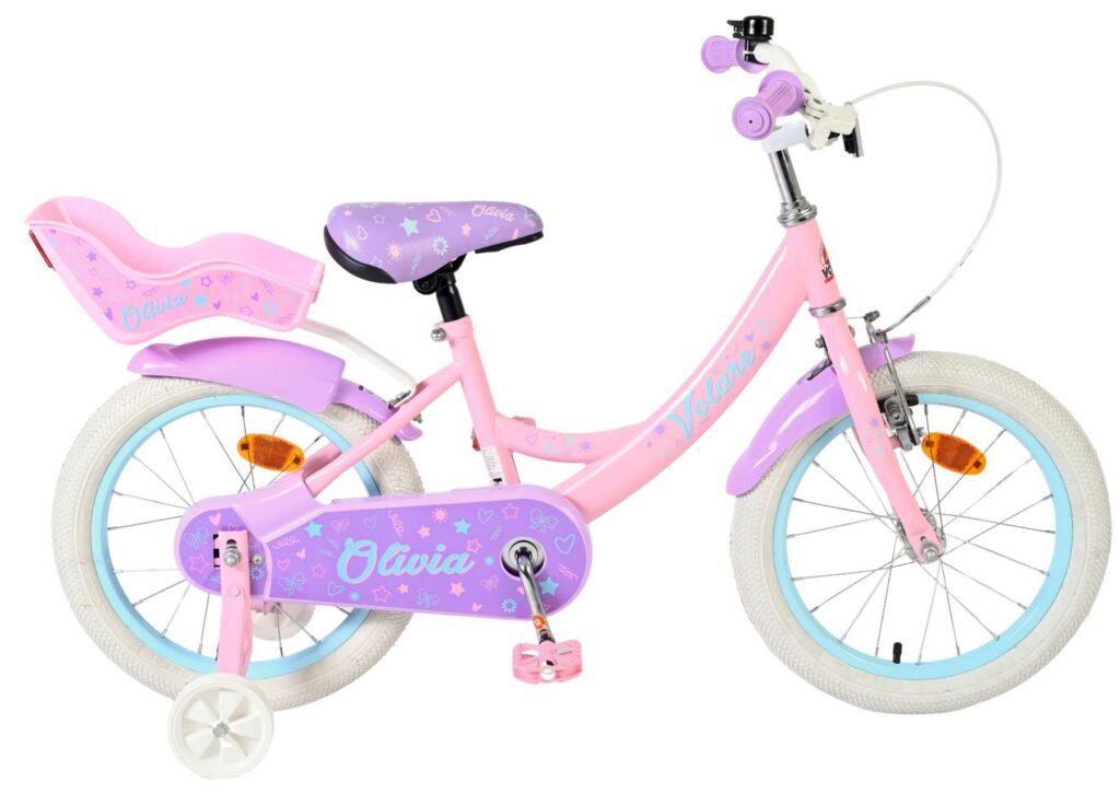 Volare Olivia Kinderfiets – Meisjes – 16 inch – Roze