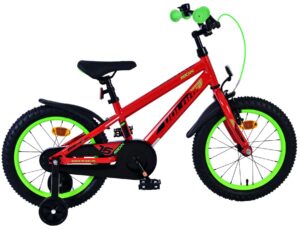 Volare Rocky Kinderfiets – Jongens – 16 inch – Rood