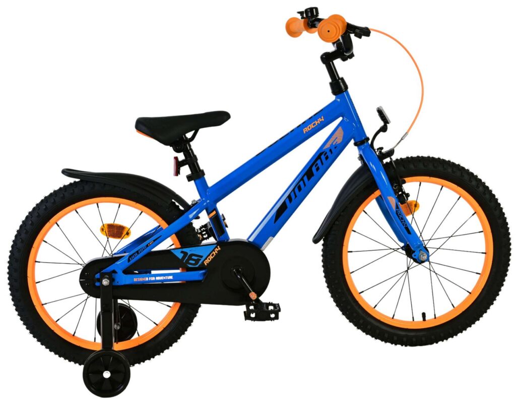 Volare Rocky Kinderfiets – Jongens – 18 inch – Blauw