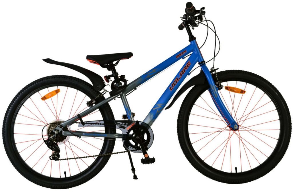 Volare Rocky Kinderfiets – Jongens – 24 inch – Blauw – 7 versnellingen