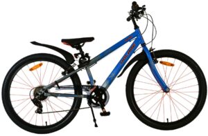 Volare Rocky Kinderfiets – 24 inch – Blauw – 7 speed