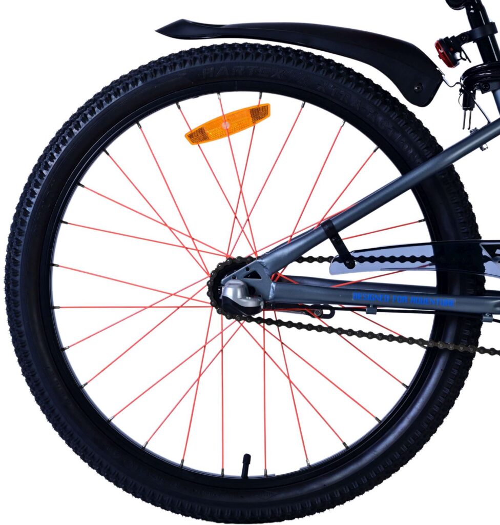 Volare Rocky Kinderfiets – 24 inch – Blauw – Shimano Nexus 3 versnellingen