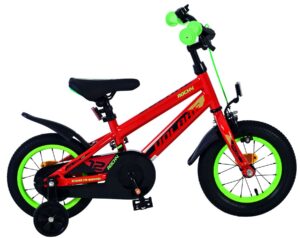 Volare Rocky Kinderfiets – Jongens – 12 inch – Rood – Twee handremmen