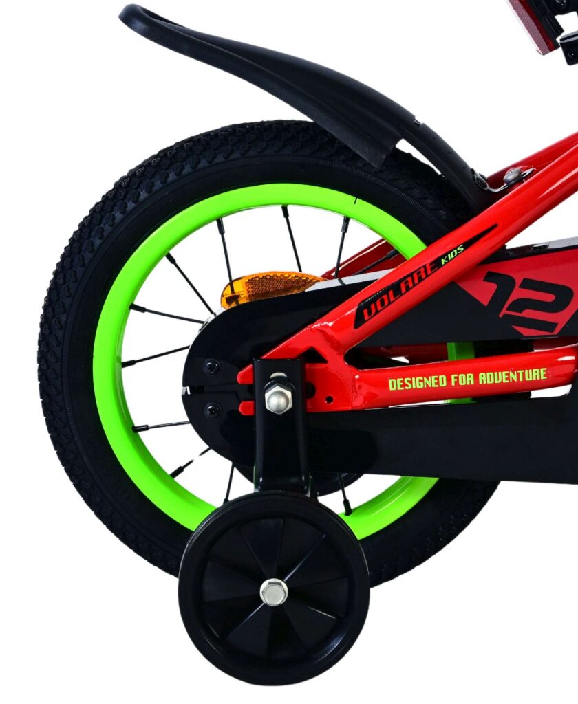 Volare Rocky Kinderfiets – Jongens – 12 inch – Rood – Twee handremmen