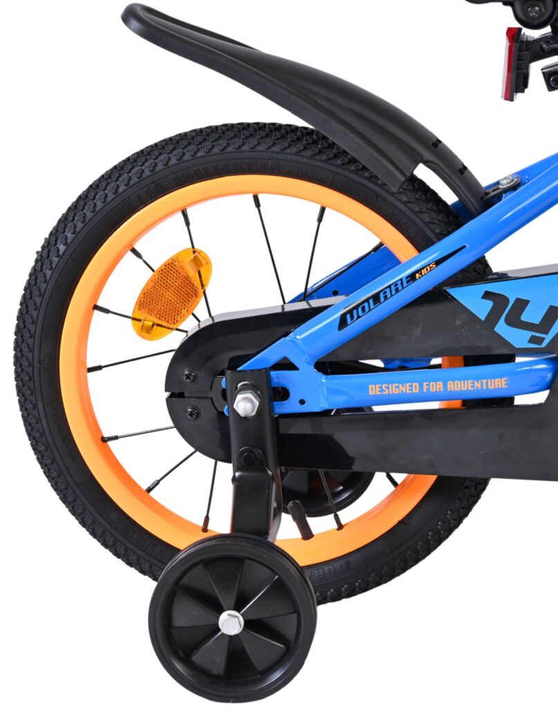 Volare Rocky Kinderfiets – Jongens – 14 inch – Blauw