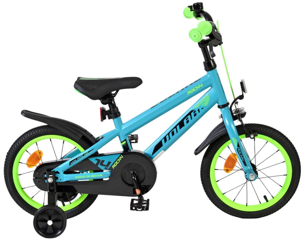 Volare Rocky Kinderfiets – Jongens – 14 inch – Groen