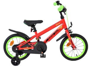Volare Rocky Kinderfiets – Jongens – 14 inch – Rood