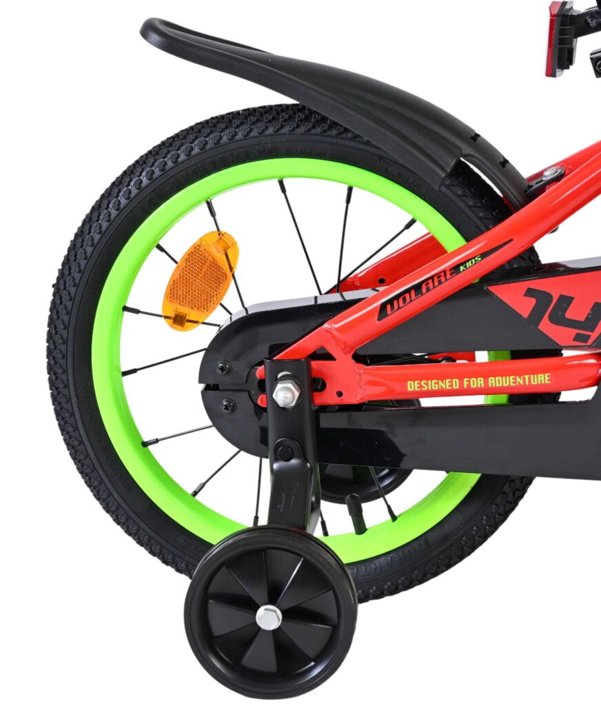Volare Rocky Kinderfiets – Jongens – 14 inch – Rood