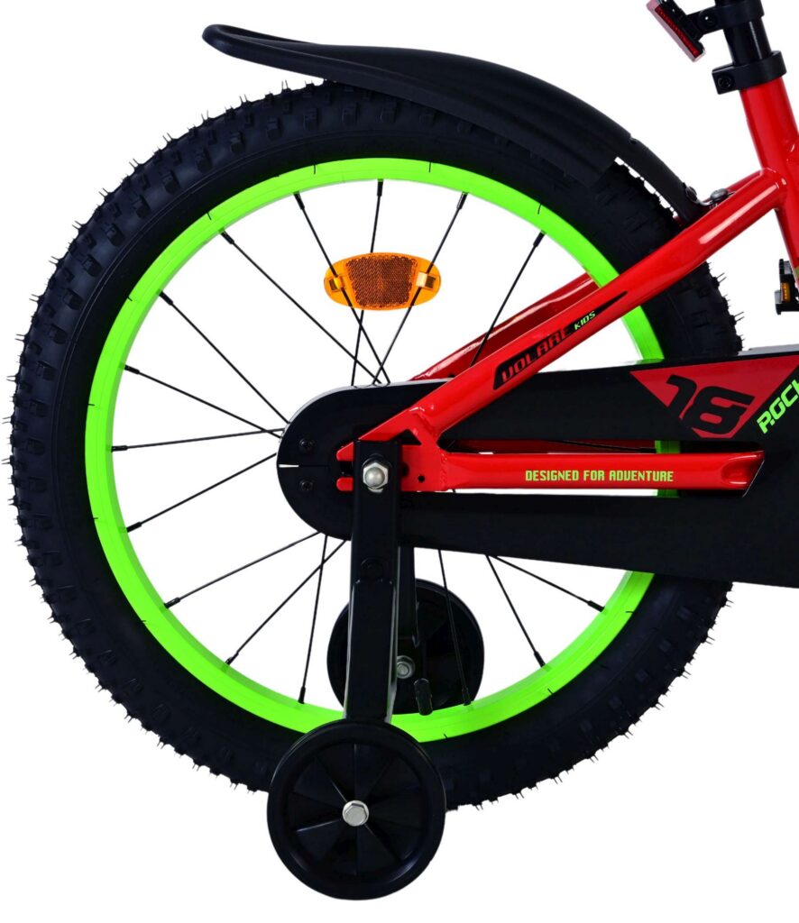 Volare Rocky Kinderfiets – Jongens – 18 inch – Rood