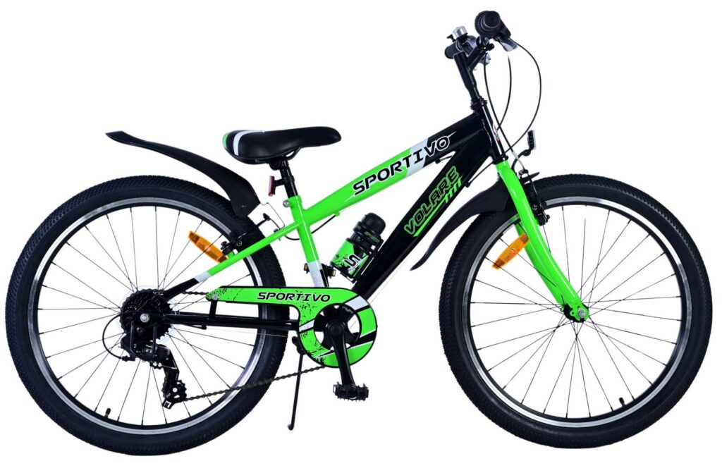 Volare Sportivo Kinderfiets – Jongens – 24 inch – Groen – 7 versnellingen