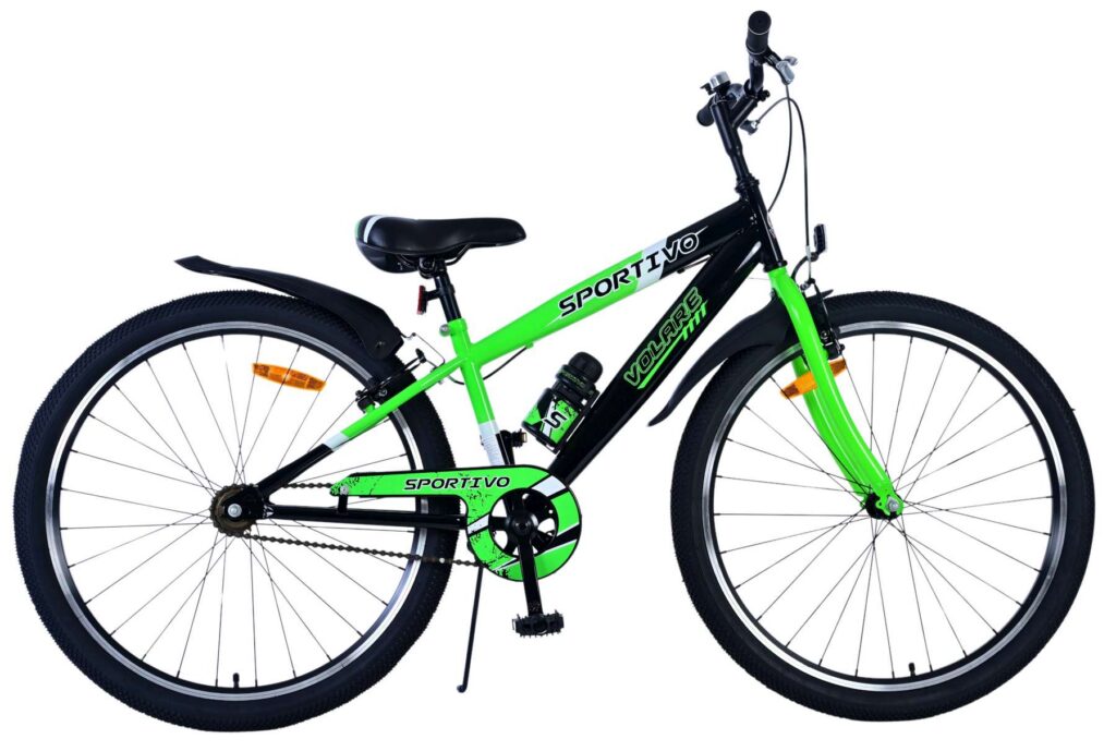 Volare Sportivo Kinderfiets – Jongens – 26 inch – Groen – Twee Handremmen