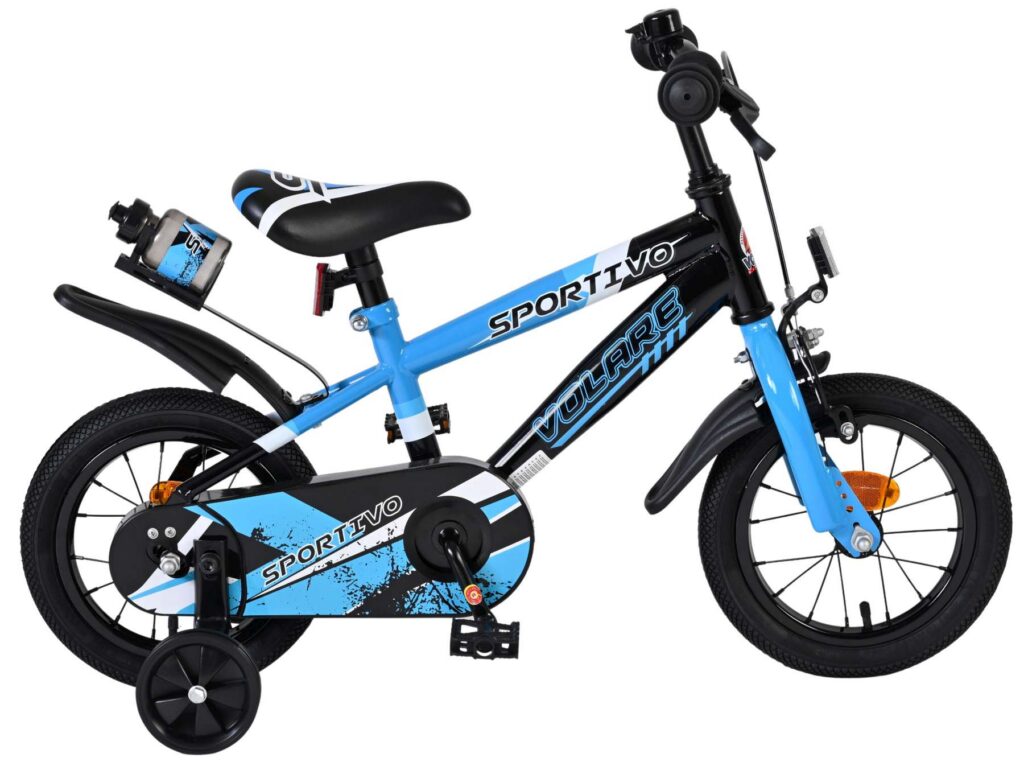 Volare Sportivo Kinderfiets – Jongens – 12 inch – Blauw