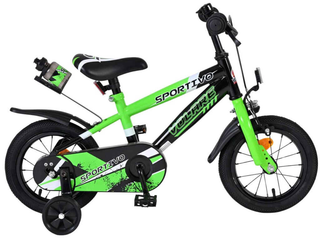 Volare Sportivo Kinderfiets – Jongens – 12 inch – Groen