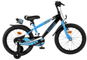 Volare Sportivo Kinderfiets – Jongens – 18 inch – Blauw Zwart