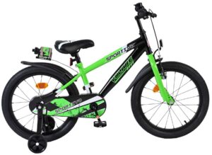 Volare Sportivo Kinderfiets – Jongens – 18 inch – Groen Zwart
