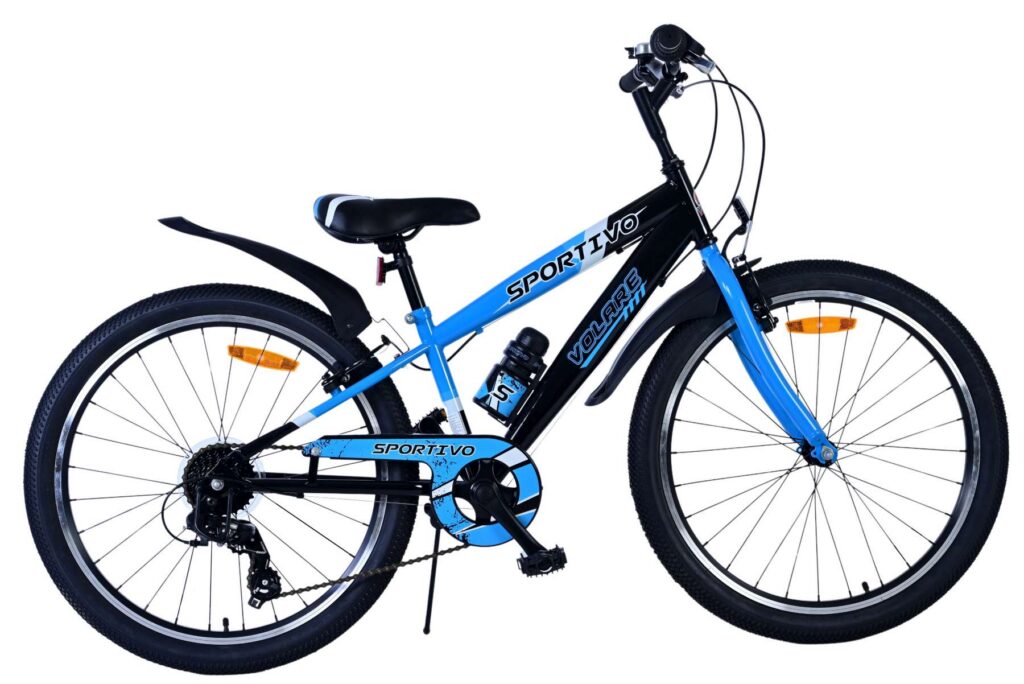 Volare Sportivo Kinderfiets – Jongens – 24 inch – Blauw – 7 versnellingen