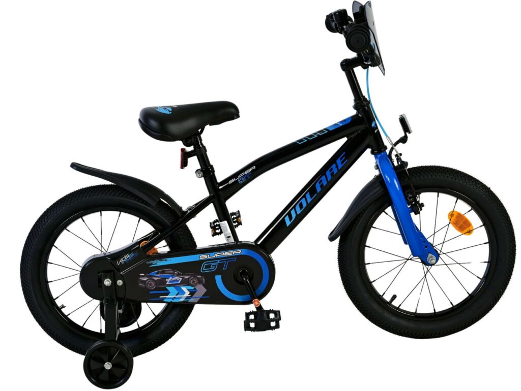Volare Super GT Kinderfiets – Jongens – 16 inch – Blauw