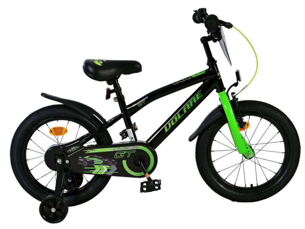 Volare Super GT Kinderfiets – Jongens – 16 inch – Groen