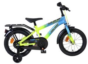 Volare Thombike Kinderfiets – Jongens – 14 inch – Blauw/Geel