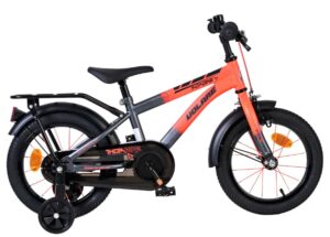 Volare Thombike Kinderfiets – Jongens – 14 inch – Oranje/Grijs