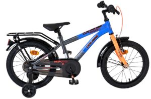 Volare Thombike Kinderfiets – Jongens – 16 inch – Blauw/Oranje