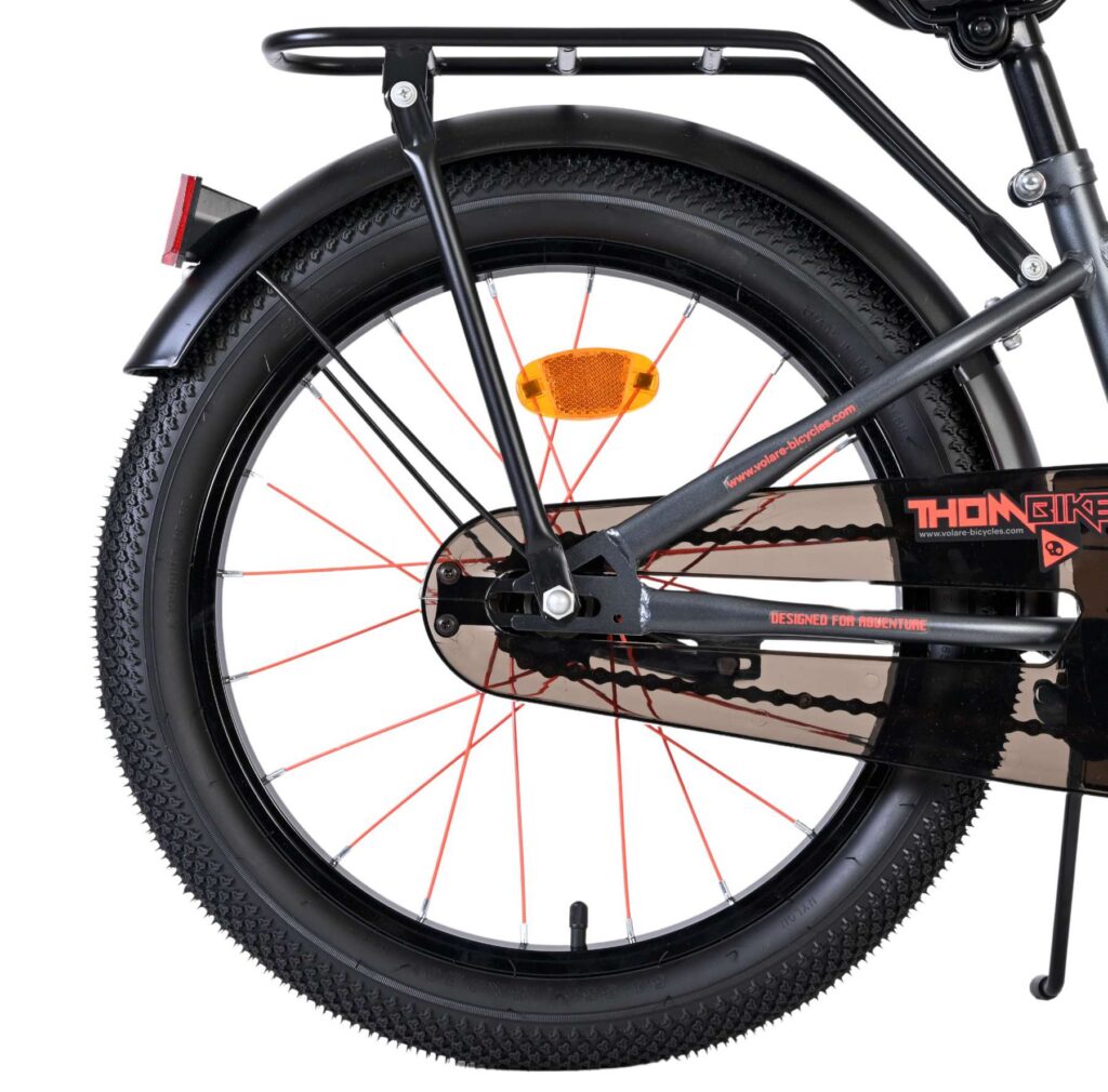 Volare Thombike Kinderfiets – Jongens – 18 inch – Oranje Grijs