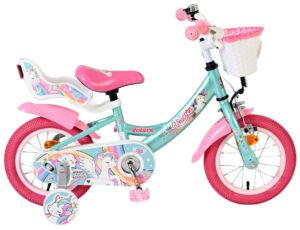 Volare Unicorn Kinderfiets – Meisjes – 12 inch – Groen