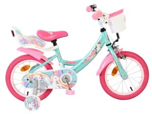 Volare Unicorn Kinderfiets – Meisjes – 14 inch – Groen