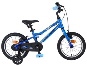 Volare Venom Kinderfiets – Jongens – 14 inch – Blauw – Twee handremmen