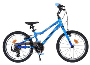 Volare Venom Kinderfiets – Jongens – 18 inch – Blauw – 6 Speed – Twee handremmen