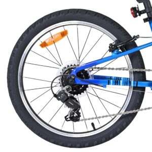 Volare Venom Kinderfiets - Jongens - 20 inch - Blauw - Twee handremmen
