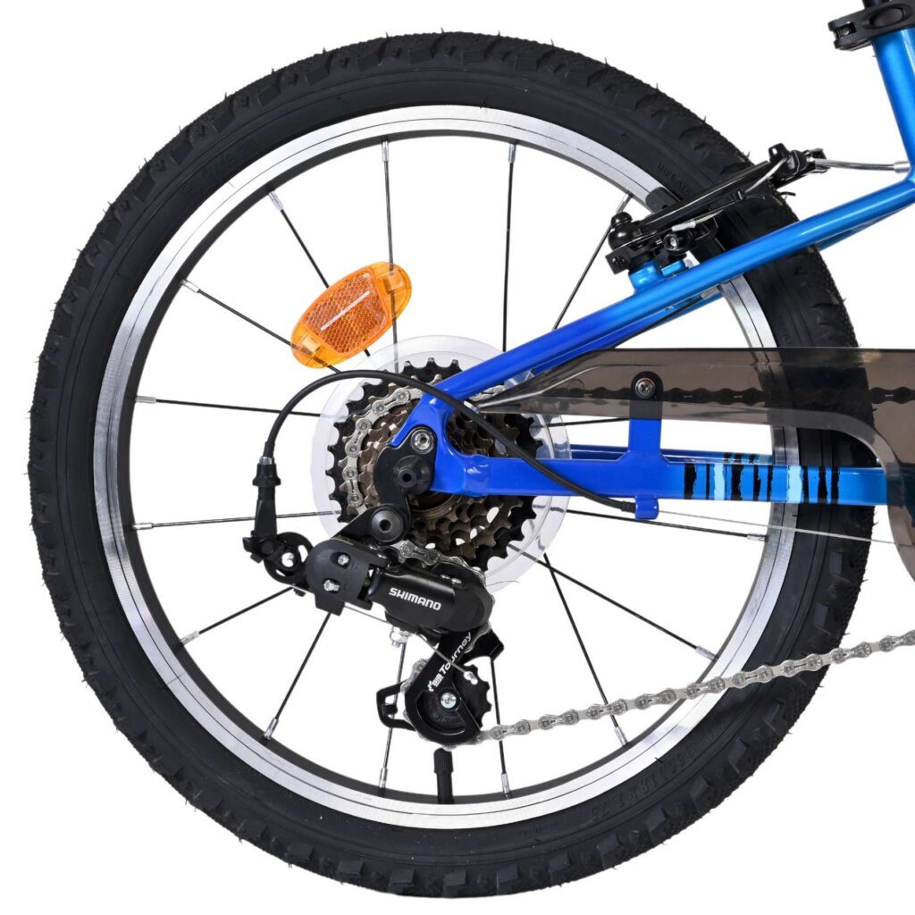 Volare Venom Kinderfiets – Jongens – 18 inch – 6 Speed – Blauw – Twee handremmen