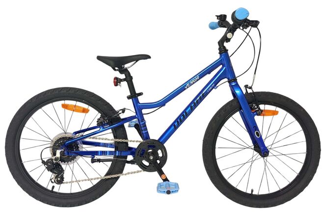 Volare Venom Kinderfiets – Jongens – 16 inch – Blauw- Twee Handremmen
