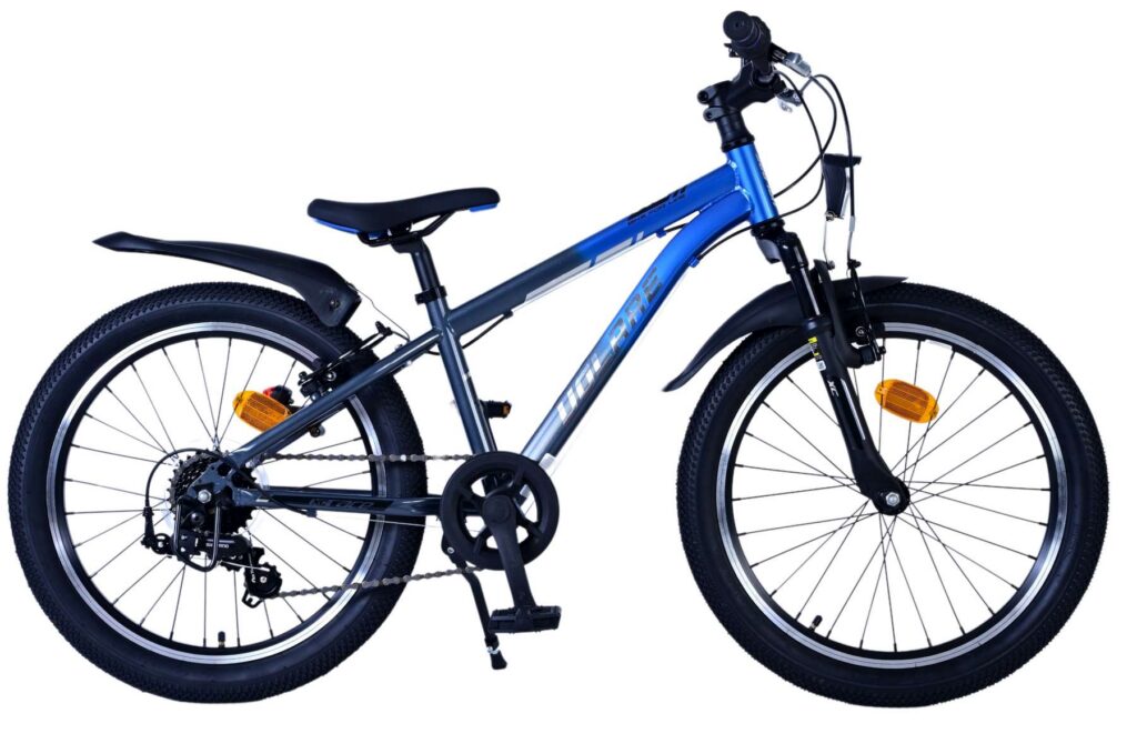 Volare XC Race Kinderfiets – 20 inch – Blauw Grijs – 7 versnellingen