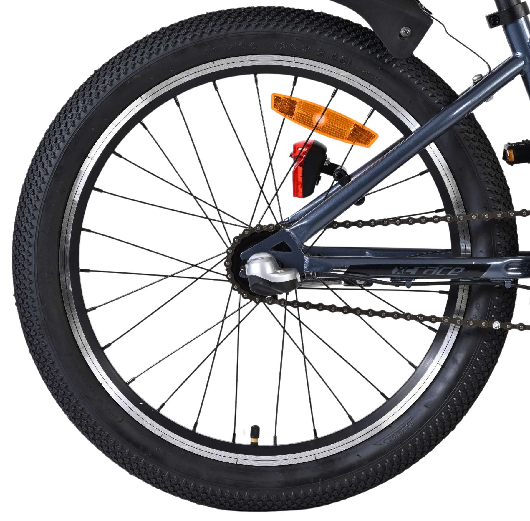Volare XC Race Kinderfiets – 20 inch – Blauw/Grijs – Nexus 3