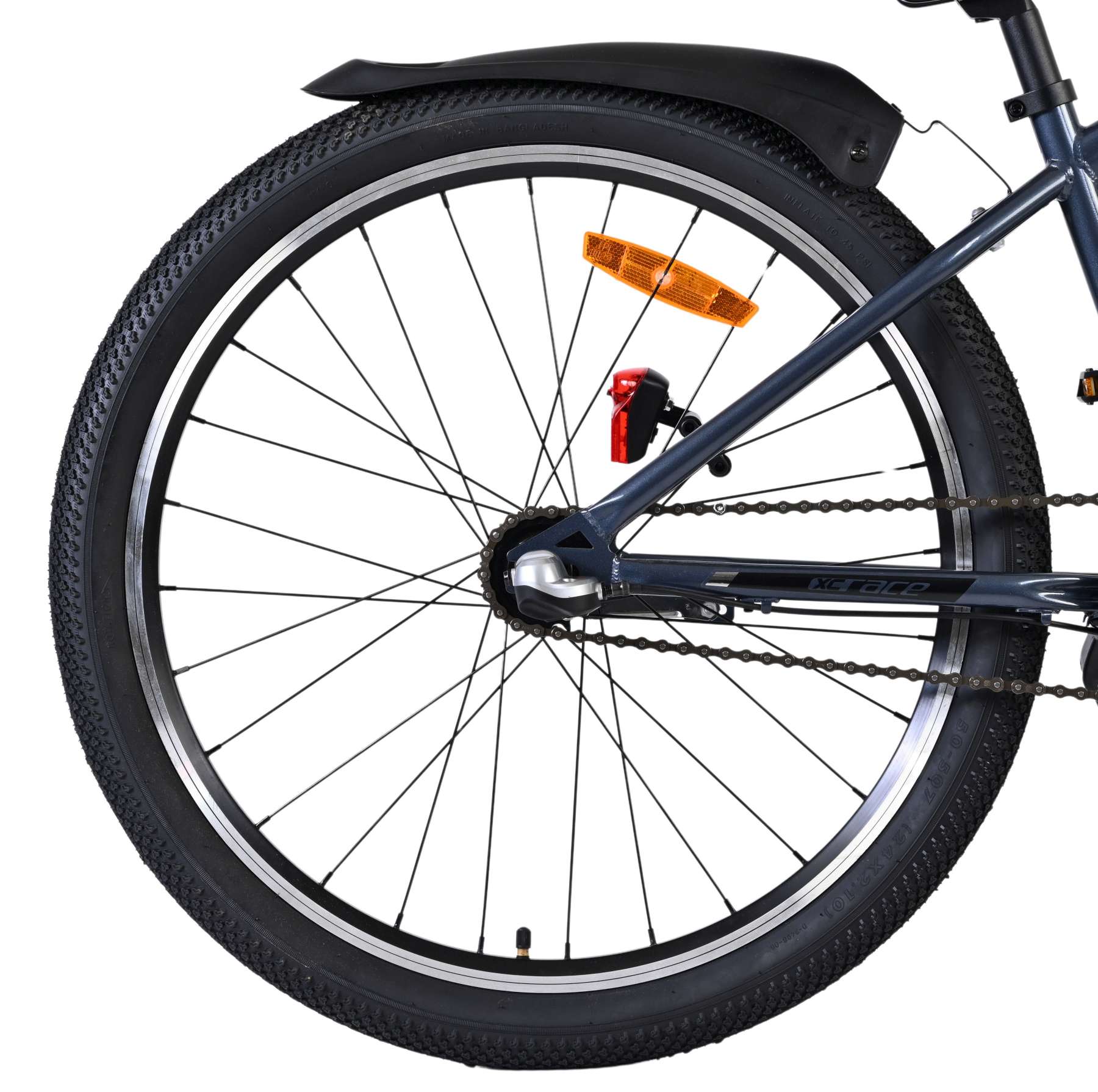 Volare XC Race Kinderfiets – 24 inch – Blauw/Grijs – Nexus 3