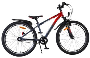 Volare XC Race Kinderfiets – 24 inch – Rood/Grijs – Nexus 3