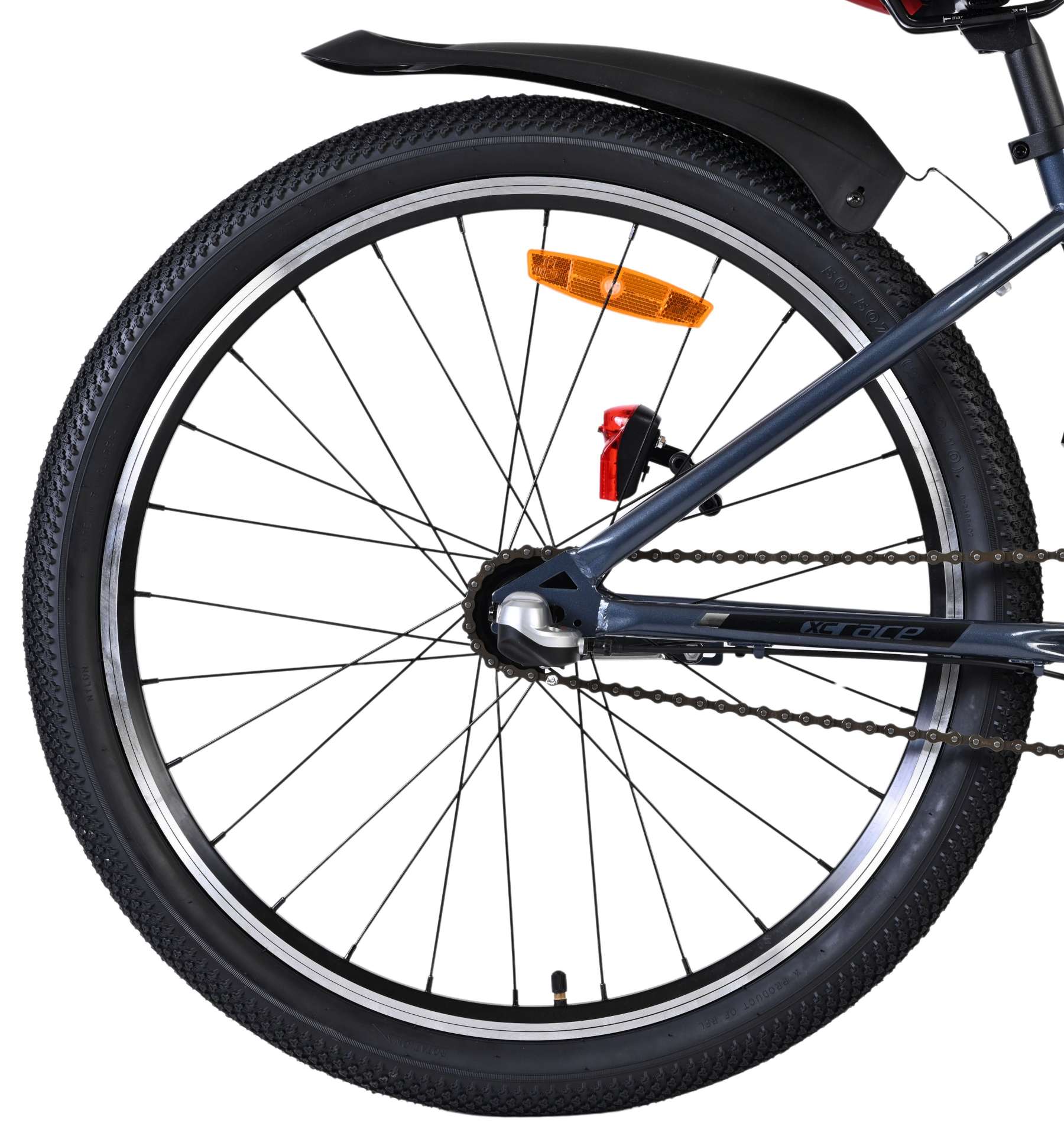 Volare XC Race Kinderfiets – 24 inch – Rood/Grijs – Nexus 3