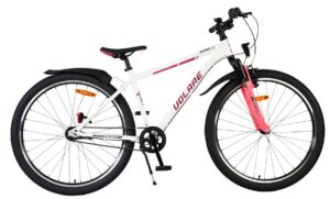 Volare XC Race Kinderfiets – 26 inch – Wit/Roze – Nexus 3