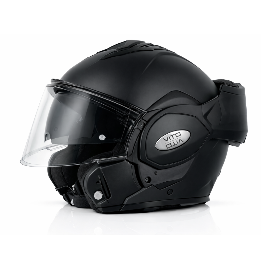 Helm Systeemhelm Reverse Mat Zwart