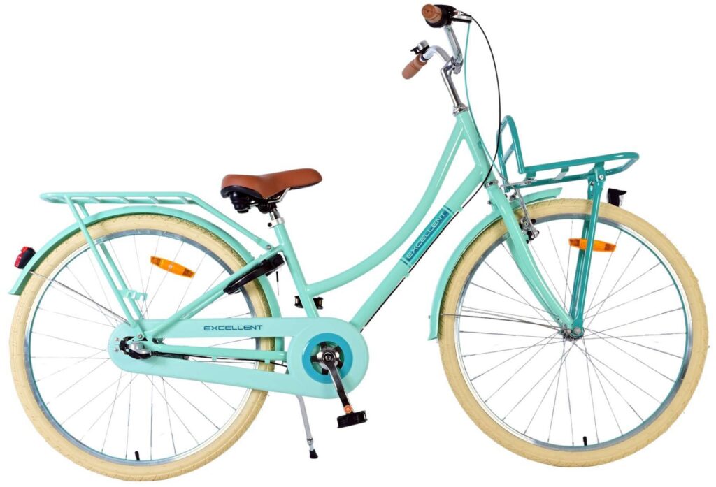 Volare Excellent Kinderfiets – Meisjes – 26 inch – Groen – Shimano Nexus 3 versnellingen