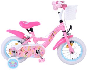 Magic Royals Kinderfiets – Meisjes – 12 inch – Roze – Twee Handremmen
