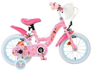 Magic Royals Kinderfiets – Meisjes – 14 inch – Roze – Twee handremmen