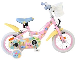 Koala Kinderfiets – Meisjes – 12 inch – Roze – Twee Handremmen