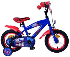 Turbo Crew Kinderfiets – Jongens – 12 inch – Blauw Rood