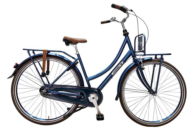 Volare Oma Classic Kinderfiets – Meisjes – 28 inch – M – Blauw – Shimano Nexus 3